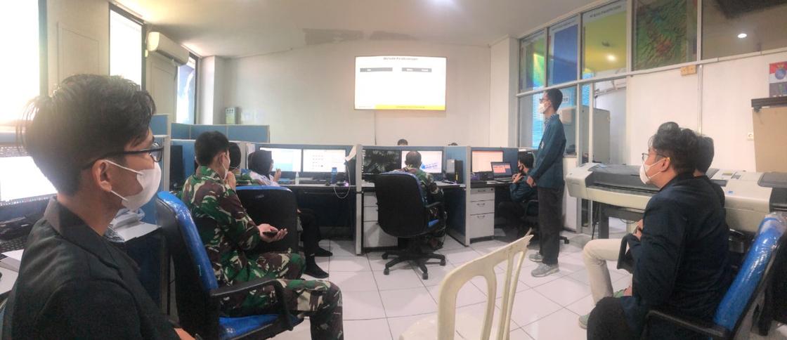 Multibeam echosounder processing, Selat Riau
